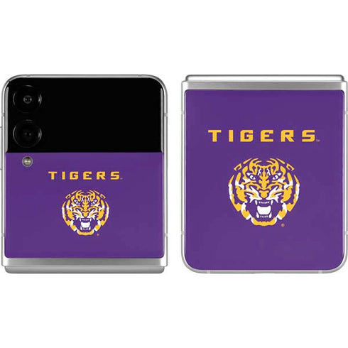 Louisiana State University - LSU Tigers Purple Galaxy Z Flip4 5G Skin